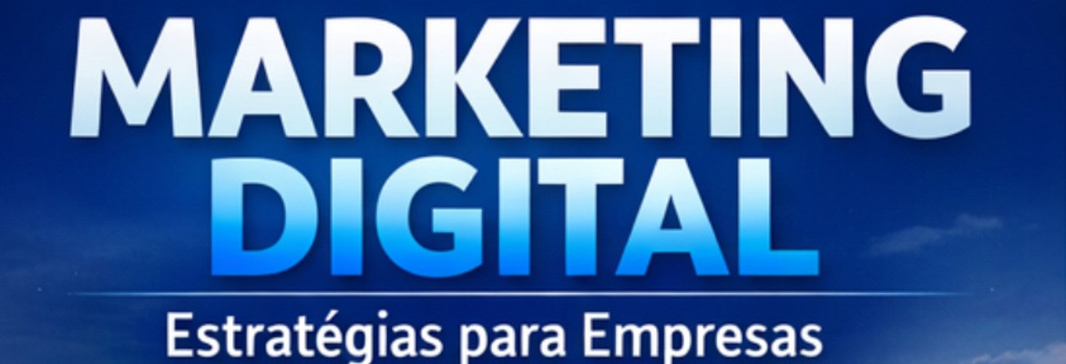 Esta imagem representa o conceito central do marketing digital na era da conectividade. A presença de dispositivos tecnológicos interligados, gráficos e ícones digitais simboliza a integração entre empresas, dados e consumidores. O cenário urbano ao fundo reforça a ideia de um mercado global e altamente competitivo, onde a tecnologia desempenha um papel essencial na comunicação e na criação de valor.